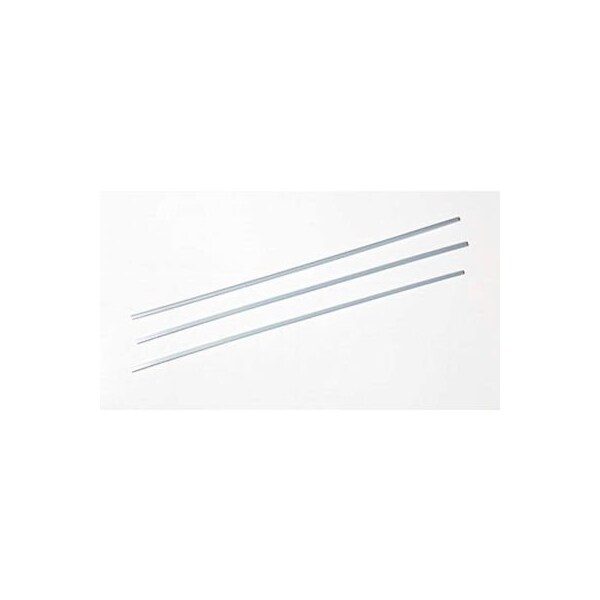 Orfit Precut Strips, Thin, 18" x 1/5" x 1/12", Sonic Silver, 10 Pieces/PK